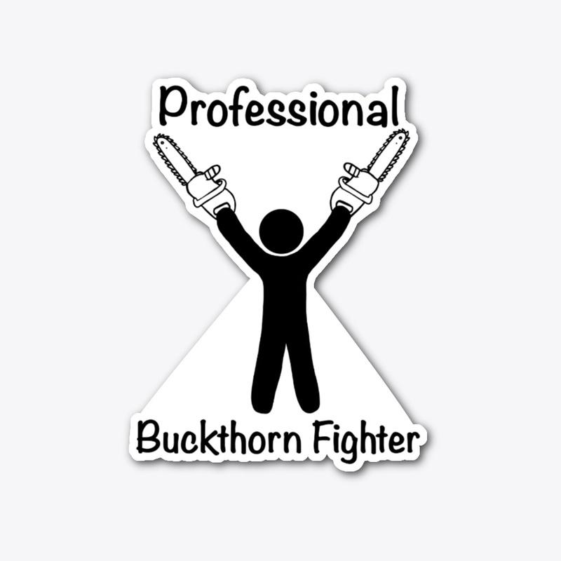 Professional Buckthorn Fighter Sticker