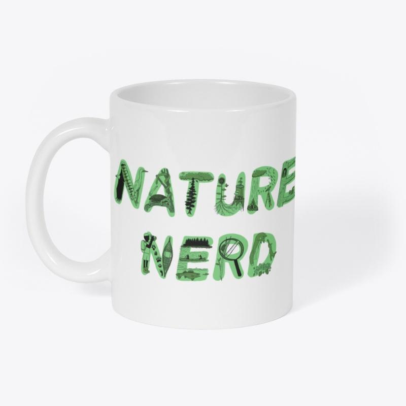 Nature Nerd Green Mug