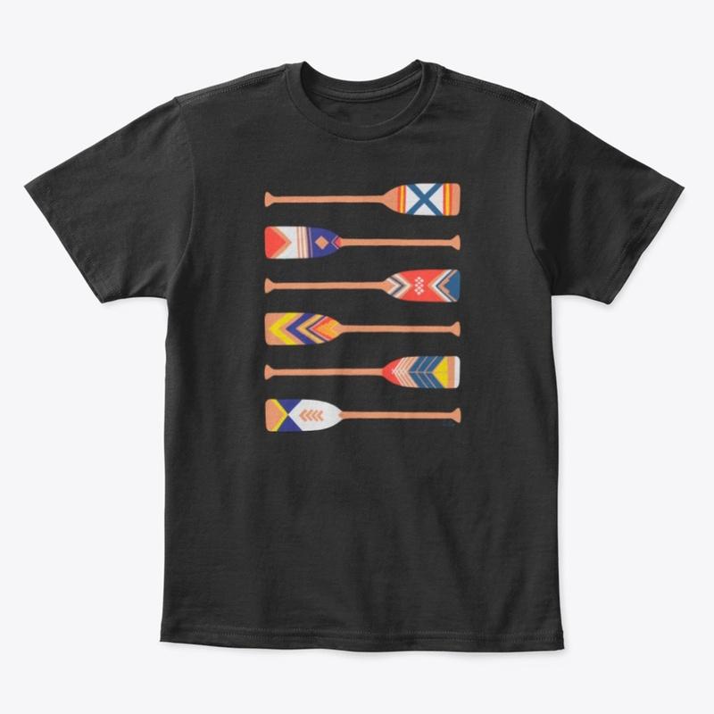 Canoe Paddles Kids T-shirt