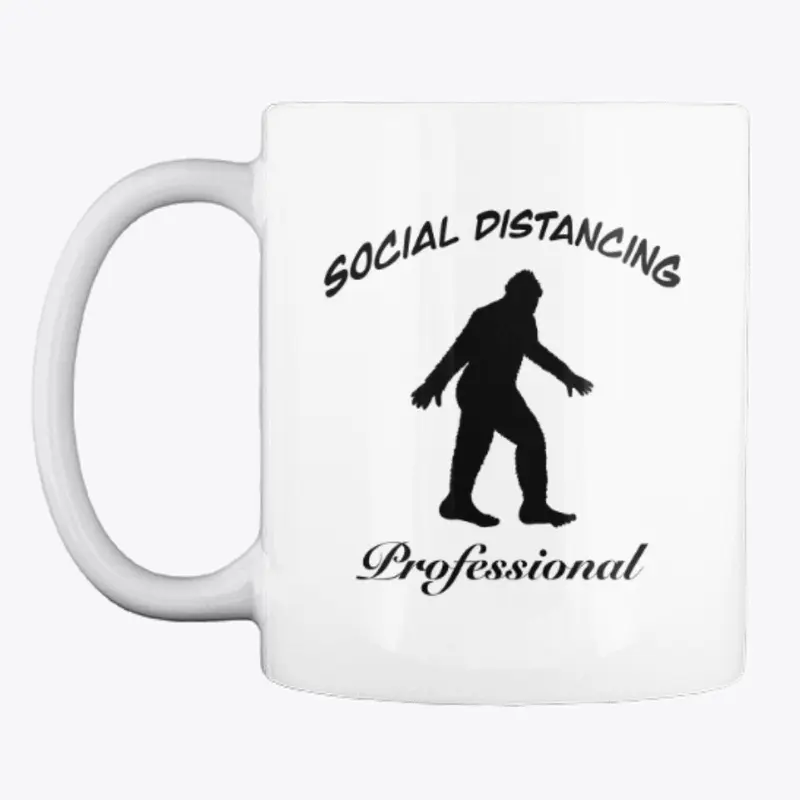 Social Distance Bigfoot Mug