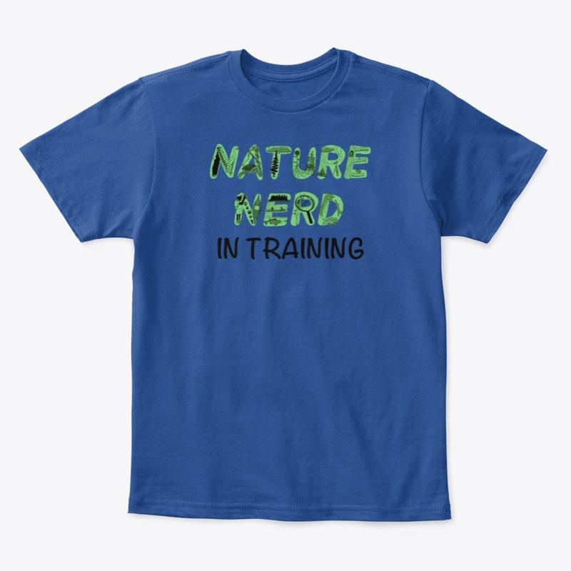 Nature Nerd In Training Kids Tshirt