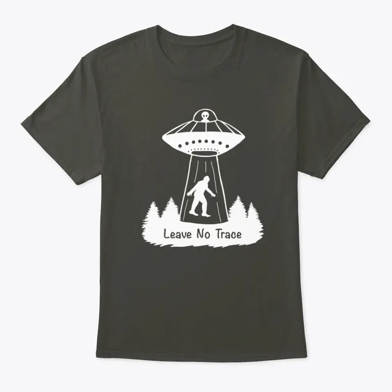 Leave No Trace Bigfoot Unisex Tshirt 