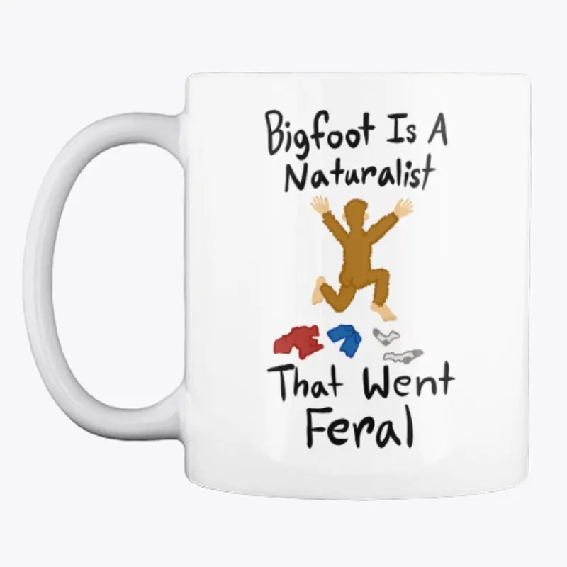 Bigfoot Feral Naturalist Mug